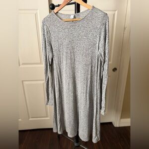 Old Navy size medium tall - Gray Long Sleeve swing Dress